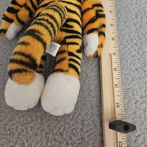 Vtg Exxon Gas/Oil Tiger Plush Stuffed Animal Ad Promo Steven Smith 10" - Picture 7 of 7